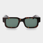 Silk Eco Dark Havana | Bottle Green