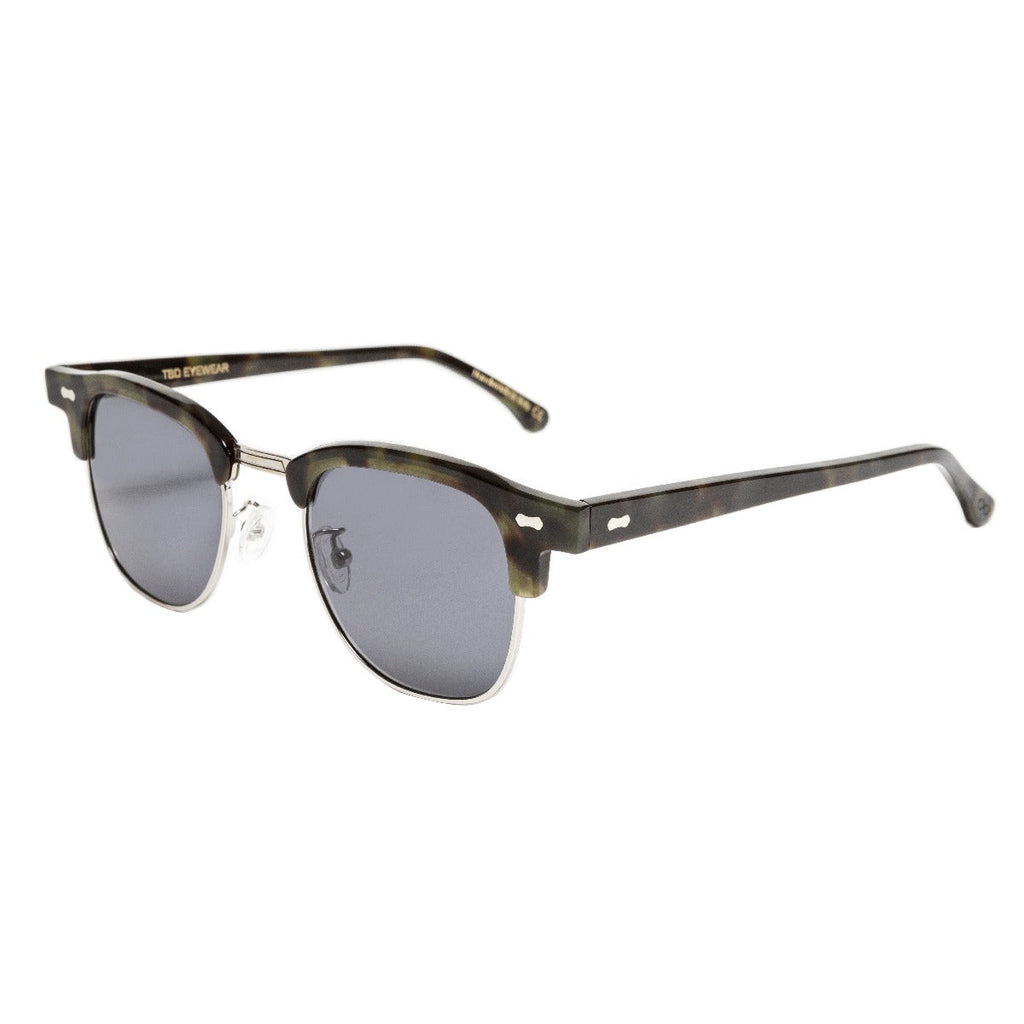 Tartan Green Tortoise | Grey