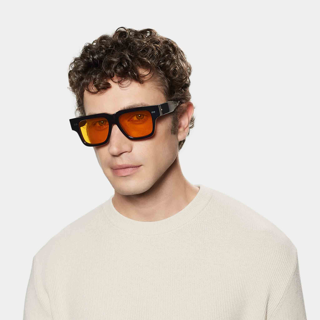 Tela Eco Black | Orange