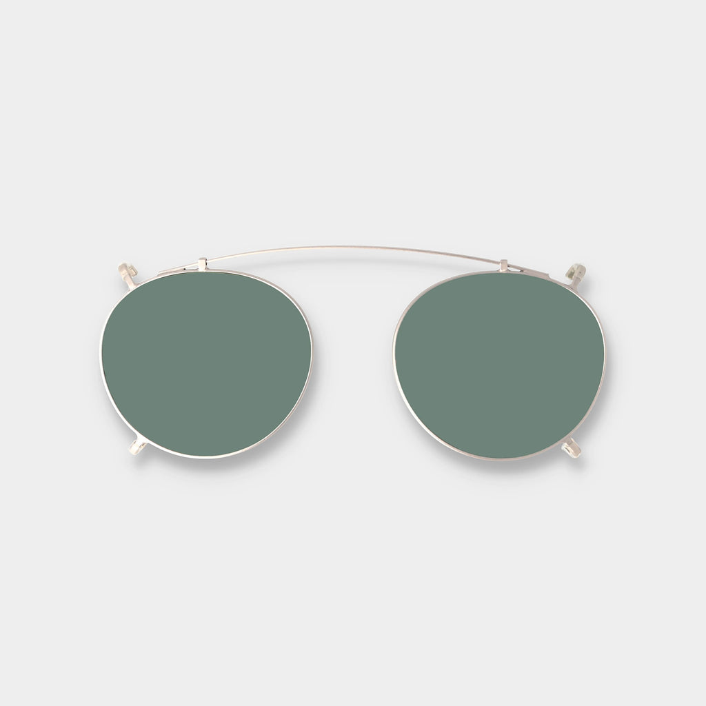 Welt Clip Silver | Bottle Green